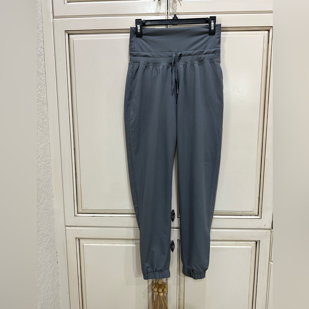 Athleta Slate Gray Track Joggers
